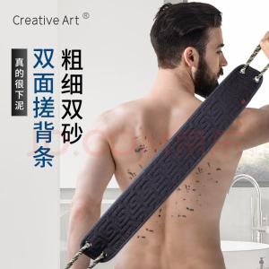 Creative art 强力下泥加厚搓背巾 