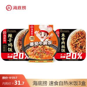海底捞 方便速食自热米饭