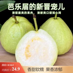 奶油白心芭乐番石榴 3斤装