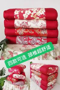 柳庭 荞麦枕芯贡缎纯棉颈椎枕 长50cm*宽25cm*高12cm 一对装