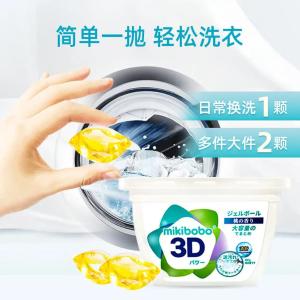 米奇啵啵 多效合一桃花香洗衣凝珠 600g/盒