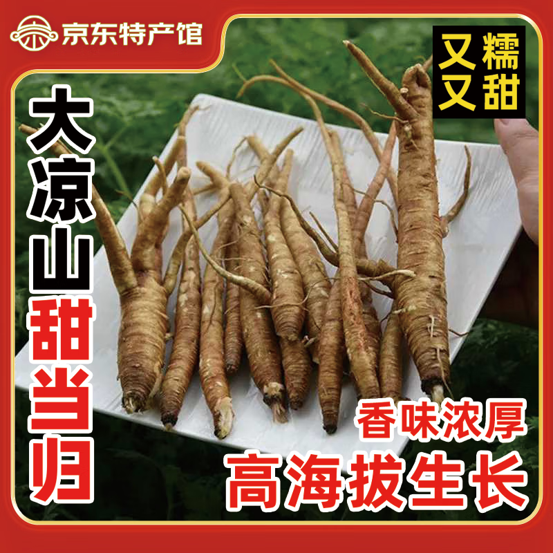 大凉山新鲜甜当归 3斤装