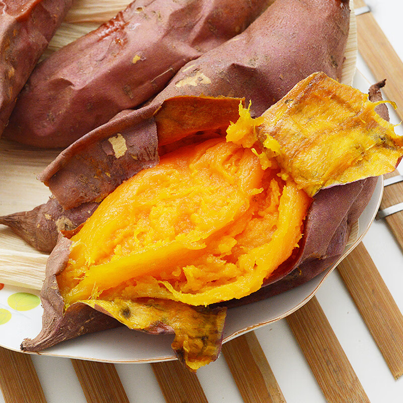 佑嘉木 山东烟薯25糖心流油烤地瓜 净重4.5斤