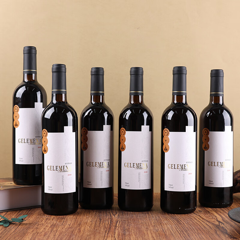 歌乐美娜 干红葡萄酒14度750ml*6瓶