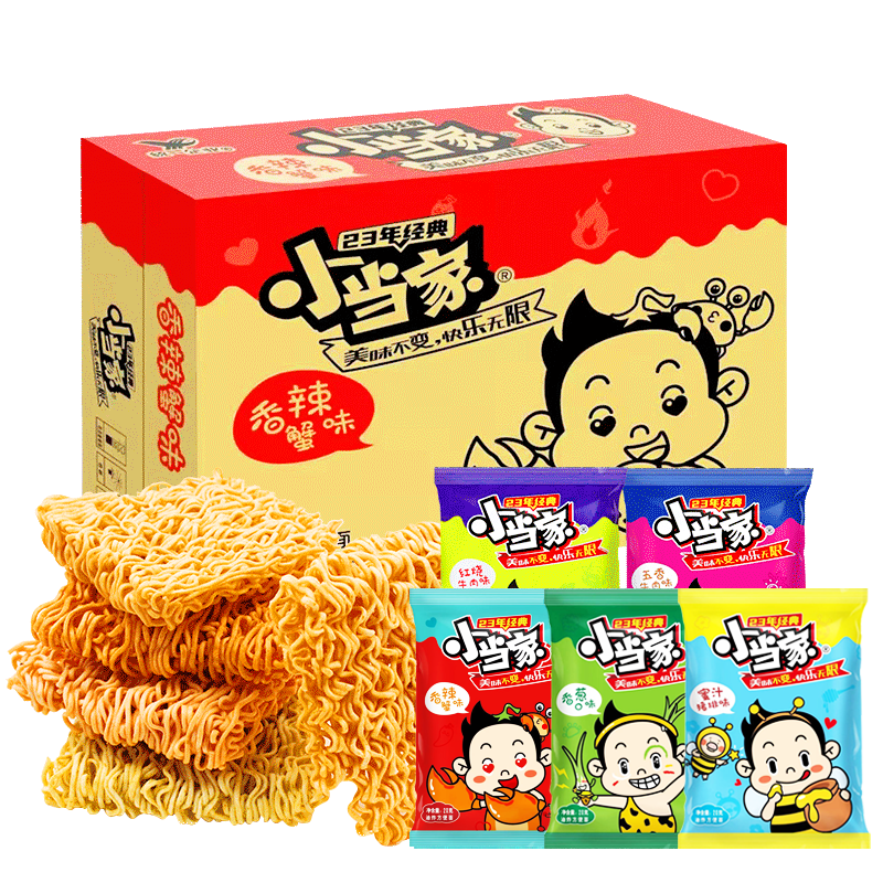 统一小当家 多口味干脆面 20g*25袋