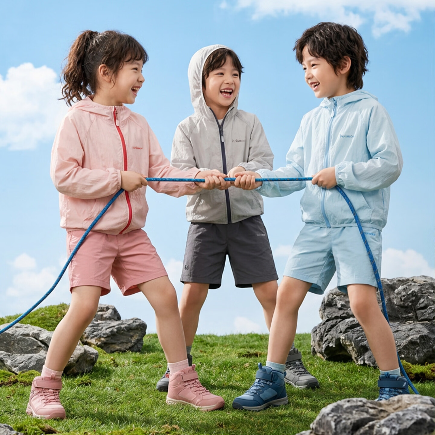 猫人 儿童防晒衣外套