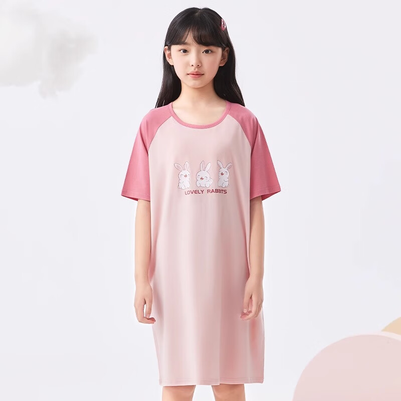 猫人 MIIOW女童莫代尔薄款睡裙